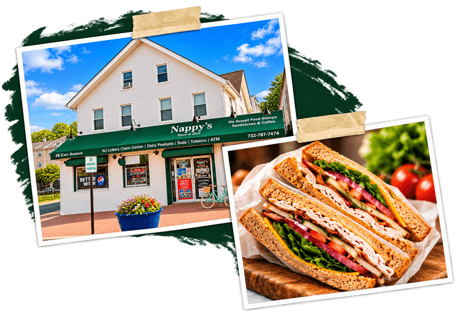 Nappy's Store & Deli Story Collage